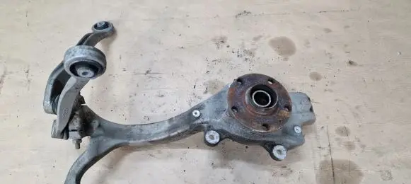 Audi A6 Allroad C6 Front wheel hub spindle knuckle 4F0407242E