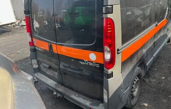 Renault Trafic II (X83) Loading door cable line 
