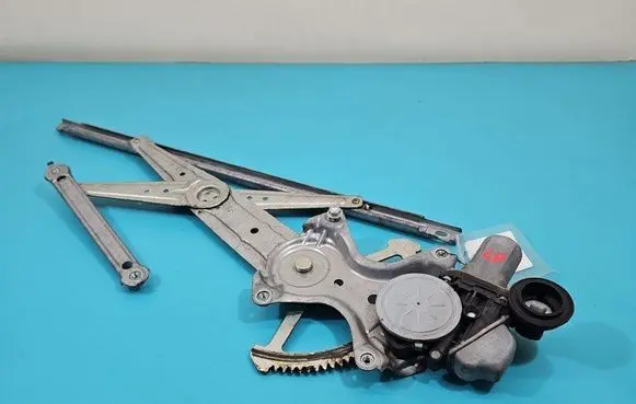 Front door window regulator with motor