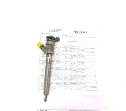 Opel Vivaro Fuel injector 0445110414 H8201055367