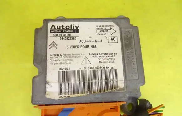 Citroen Xsara Picasso Airbag control unit/module 550893100