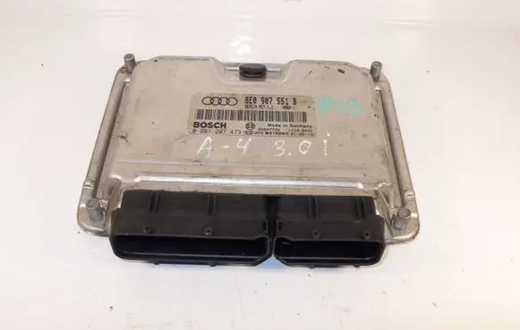Audi A4 S4 B6 8E 8H Engine control unit/module 8E0907551B