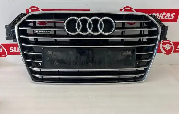 Audi A6 S6 C7 4G Front bumper upper radiator grill 4G0853653K 4G0853651AF 4G0853651AE
