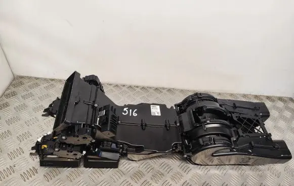 Interior heater climate box assembly
