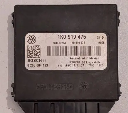 Volkswagen Caddy Parking PDC control unit/module 1K0919475 6002JC0959 0263004193