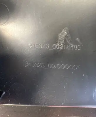 Peugeot 3008 II Glove box set 00218483 1032300