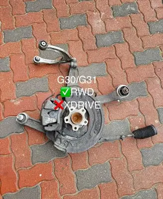 BMW 5 G30 G31 G38 Front wheel hub 6884382 31108878965 8878965