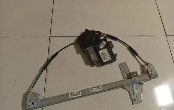 Peugeot 307 Sliding door window regulator with motor 9634456980