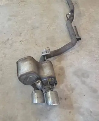Maserati Ghibli Rear muffler/silencer tail pipe 670030855 670001528