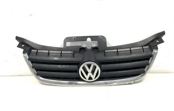 Volkswagen Touran I Front bumper upper radiator grill 1T0853651 1T0853653 1T0853601