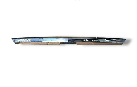 Opel Astra H Trunk door license plate light bar 13266478