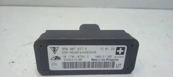 Porsche Macan (95B) ESP acceleration yaw rate sensor 95B907637