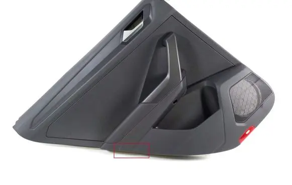 Volkswagen T-Roc Rear door card panel trim 2GA867209A