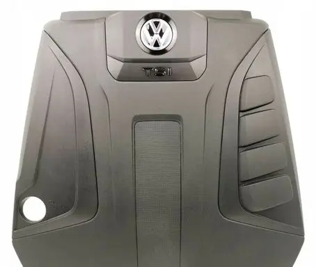 Volkswagen Touareg I Engine cover (trim) 4M4133849