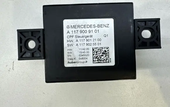 Mercedes-Benz CLA C117 X117 W117 Camera control unit module A1179009101