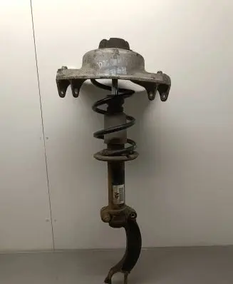 Front shock absorber with coil spring