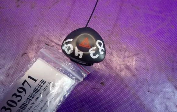 Renault Clio II Hazard light switch 