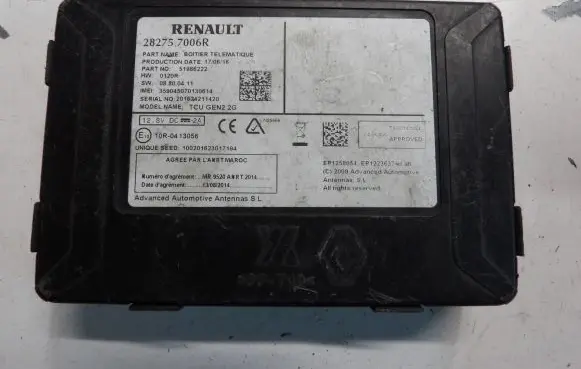 Renault Megane IV Other control units/modules 282757006R