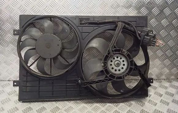Volkswagen Polo IV 9N3 Fan set 6Q0121207F