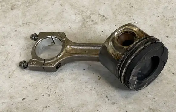 BMW 5 E60 E61 Piston with connecting rod 11257792745