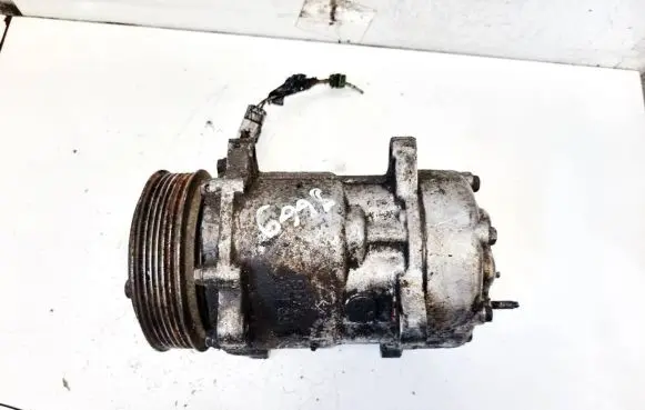Peugeot 807 Air conditioning (A/C) compressor (pump) 9639109580