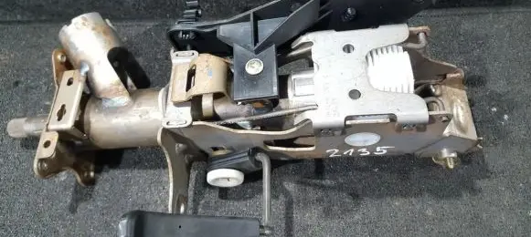 Steering wheel axle