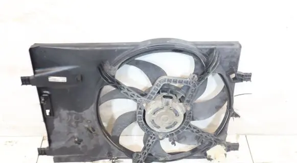 Opel Corsa D Air conditioning (A/C) fan (condenser) 