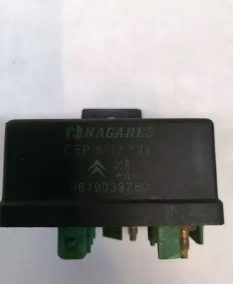 Peugeot 406 Glow plug pre-heat relay 9619039780