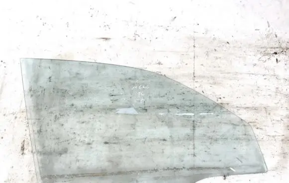 Mazda 626 Front door window glass four-door