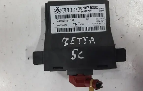 Volkswagen Jetta VI Gateway control module 7N0907530CAP 7N0907530C 5WG50021