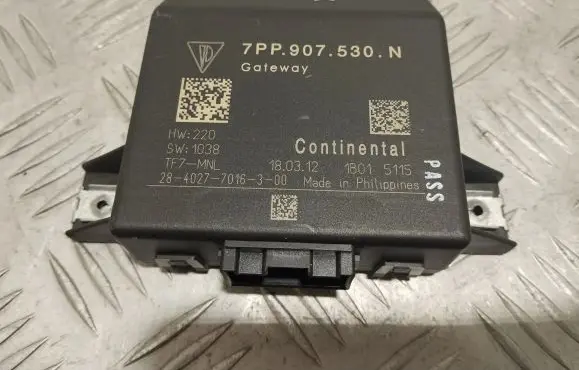 Porsche Cayenne (92A) Gateway control module 7PP907530N
