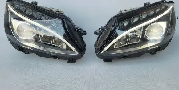 Mercedes-Benz C W205 Headlights/headlamps set A2059063703 A2059063803