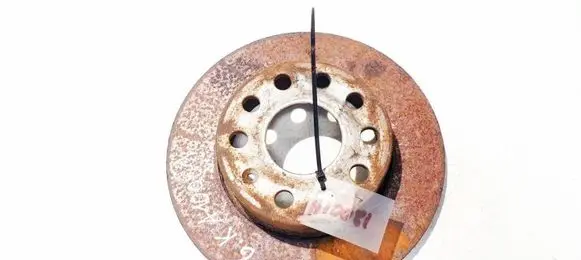 Skoda Octavia Mk2 (1Z) Rear brake disc neventiliuojamas
