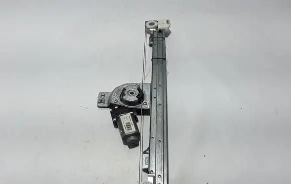 Rear window lifting mechanism without motor