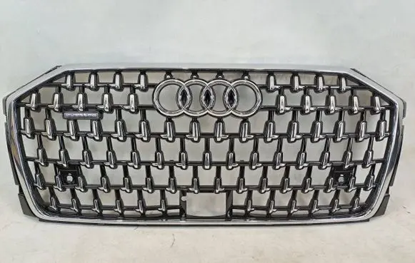 Audi A8 S8 D5 Front bumper upper radiator grill 4N0853651AA 4N0853651AB