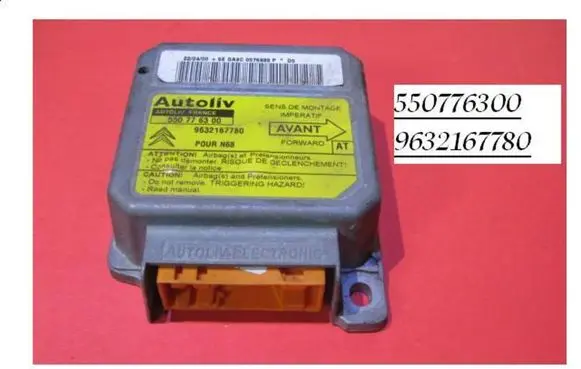Citroen Xsara Picasso Airbag control unit/module 550776300 9632167780