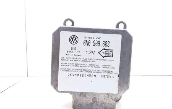 Volkswagen Sharan Airbag control unit/module 6N0909603