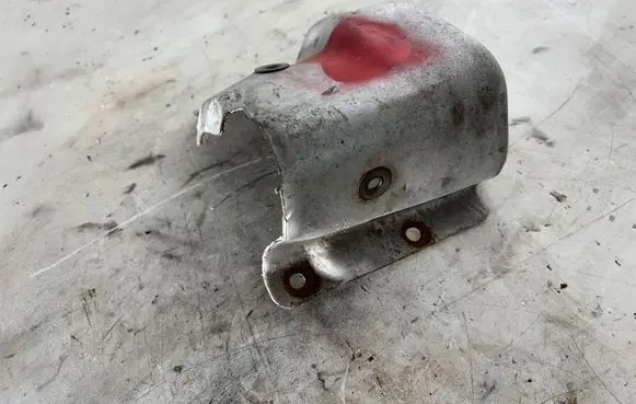 Heat shield in engine bay