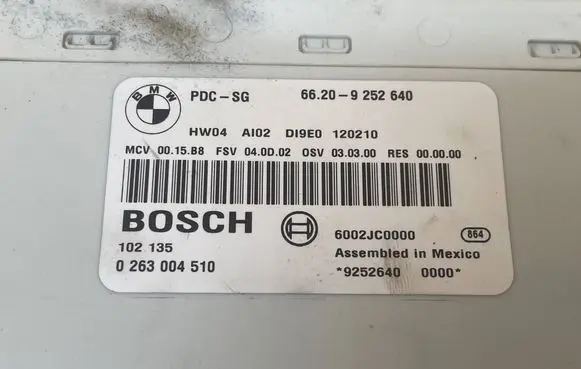 Mini Cooper Countryman R60 Parking PDC control unit/module 9252640 0263004510