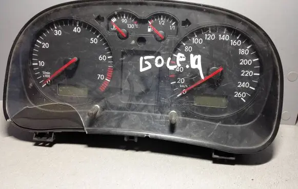 Volkswagen Golf IV Speedometer (instrument cluster) 1J0919880B