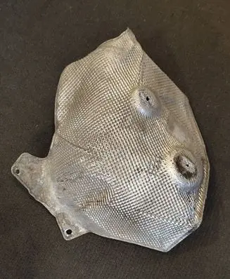 BMW X5 G05 Exhaust heat shield 7424938