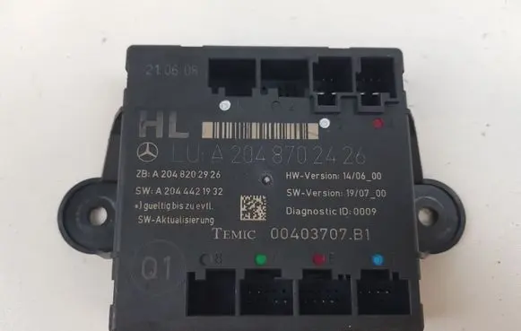 Mercedes-Benz C W204 Door control unit/module A2048702426