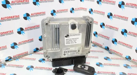 Engine ECU kit and lock set