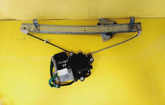 Front door window regulator with motor
