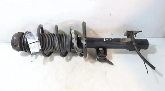 Front shock absorber with coil spring