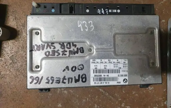 BMW 7 E65 E66 Seat control module 6927277 99ZS000000