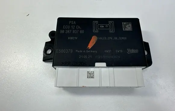 Peugeot 2008 II Parking PDC control unit/module 9838793780