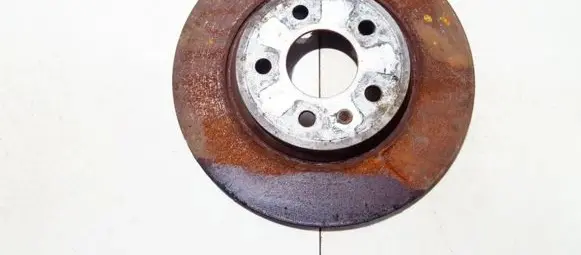 Audi A4 S4 B8 8K Rear brake disc neventiliuojamas