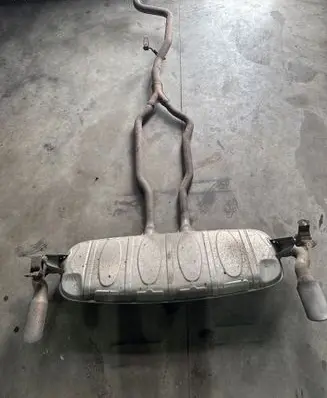 Audi Q7 4L Muffler/silencer 4L0071059A