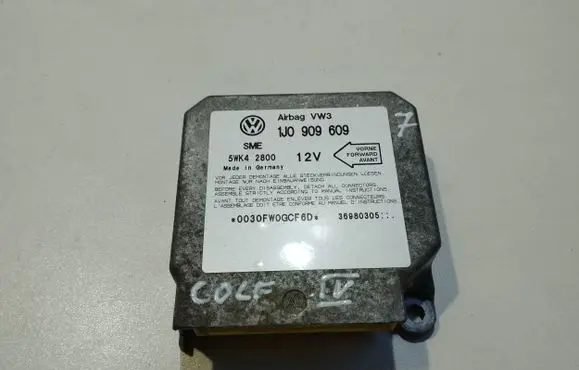 Volkswagen Golf IV Airbag control unit/module 1J0909609 36980305